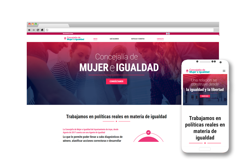 Presntamos-Web-Igualdad-Aspe Nueva Web Mujer e Igualdad Aspe