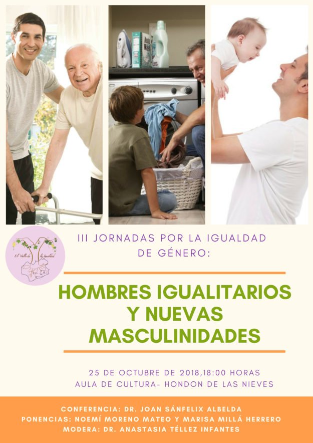 cartel nuevas masculinidades 2018 hondon